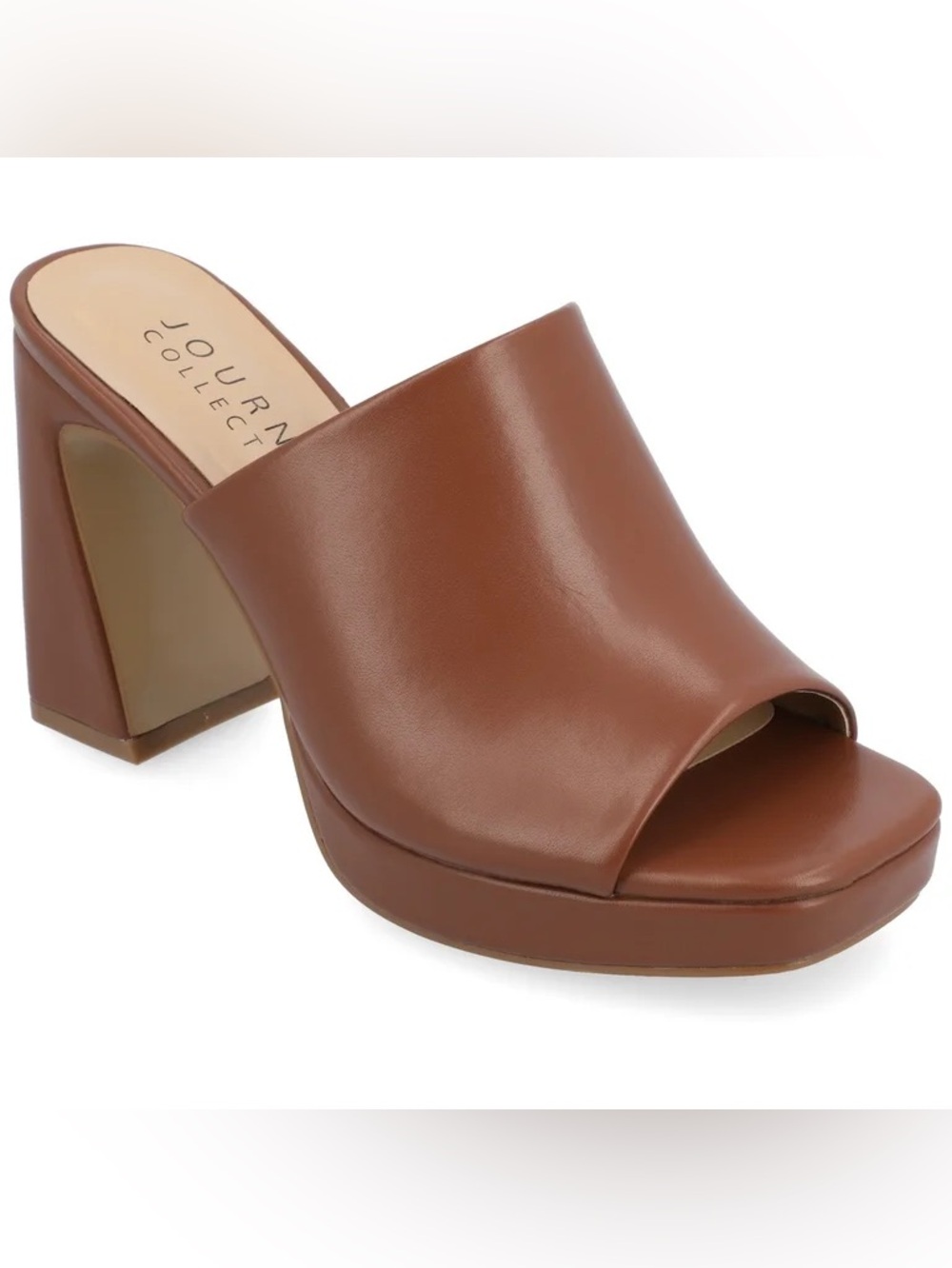 🚨JC Ezzlynn Platform Mule Heels | COLOR: BROWN | Sz. 7.5 (NWB)